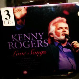 kenny rogers love songs mint canada 2004 3 cd set - country pop first edition